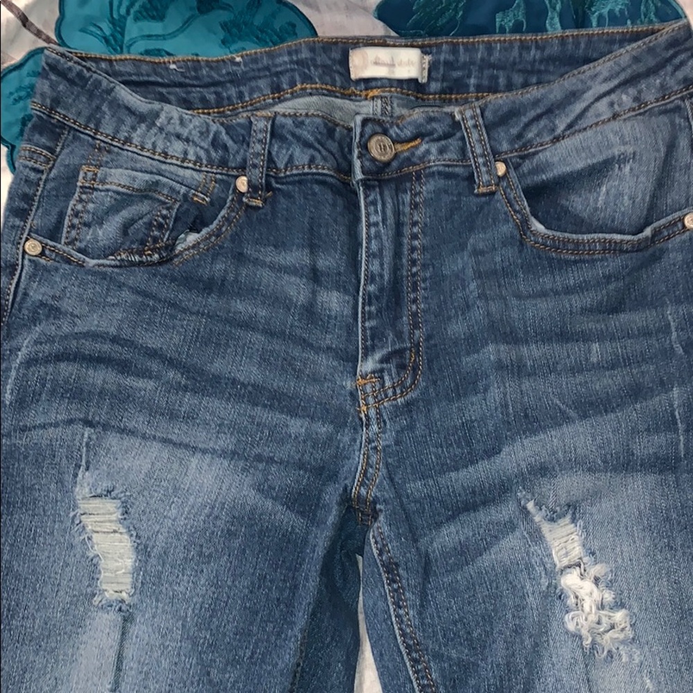 Washed jeans